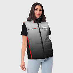 Женский жилет NISSAN NISMO, цвет: 3D-красный — фото 2
