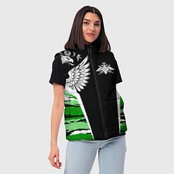 Женский жилет Пограничные Войска, цвет: 3D-красный — фото 2