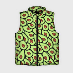 Женский жилет АВОКАДО, цвет: 3D-черный