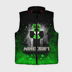 Женский жилет MINECRAFT, цвет: 3D-красный