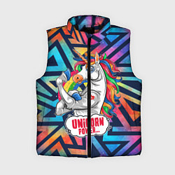 Женский жилет Unicorn Power Единорог