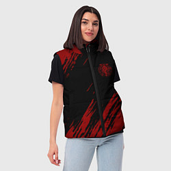 Женский жилет Стальной алхимик, цвет: 3D-черный — фото 2