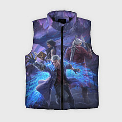 Женский жилет DEVIL MAY CRY, цвет: 3D-черный