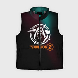 Женский жилет The Division 2 Logo, цвет: 3D-светло-серый