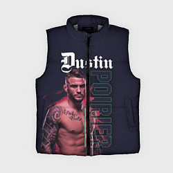Женский жилет Dustin Poirier, цвет: 3D-светло-серый
