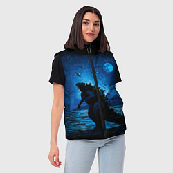 Женский жилет GODZILLA, цвет: 3D-светло-серый — фото 2