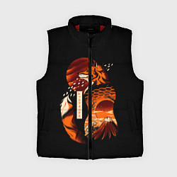 Женский жилет JAPAN FOX, цвет: 3D-красный