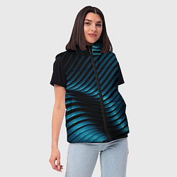 Женский жилет Плавность,, цвет: 3D-светло-серый — фото 2