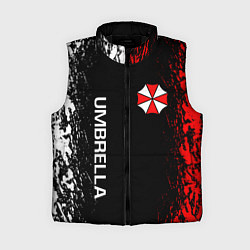 Женский жилет RESIDENT EVIL UMBRELLA, цвет: 3D-черный
