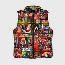 Женский жилет ЧЕРНОЕ ЗЕРКАЛО