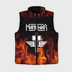 Женский жилет Manowar, цвет: 3D-черный