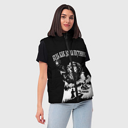 Женский жилет БУДЬ КАК ДОМА ПУТНИК, цвет: 3D-черный — фото 2