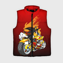 Женский жилет Ёж Шедоу, цвет: 3D-черный