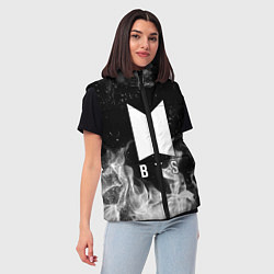 Женский жилет BTS, цвет: 3D-красный — фото 2