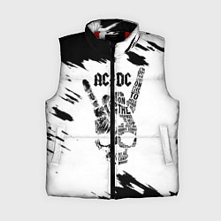 Женский жилет ACDC, цвет: 3D-красный