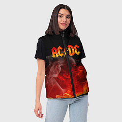 Женский жилет ACDC, цвет: 3D-черный — фото 2
