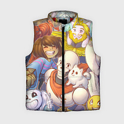 Женский жилет UNDERTALE, цвет: 3D-красный