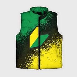 Женский жилет JDM LOGO, цвет: 3D-черный