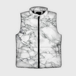 Женский жилет Мрамор, цвет: 3D-черный