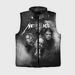 Женский жилет Metallica, цвет: 3D-черный