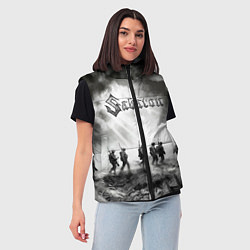 Женский жилет Sabaton, цвет: 3D-красный — фото 2