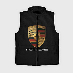 Женский жилет PORSCHE, цвет: 3D-черный