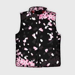 Женский жилет САКУРА, цвет: 3D-красный