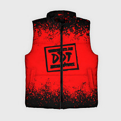 Женский жилет ДДТ Лого, цвет: 3D-черный