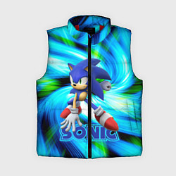 Женский жилет Sonic, цвет: 3D-красный