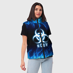 Женский жилет NCoV, цвет: 3D-красный — фото 2