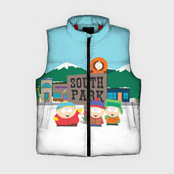 Женский жилет Южный Парк, цвет: 3D-красный