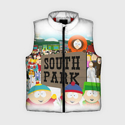 Женский жилет ЮЖНЫЙ ПАРК, цвет: 3D-красный