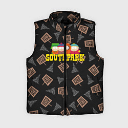 Женский жилет SOUTH PARK, цвет: 3D-черный