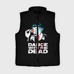 Женский жилет Dance with the dead, цвет: 3D-черный