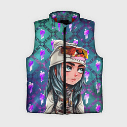 Женский жилет BILLIE EILISH, цвет: 3D-красный
