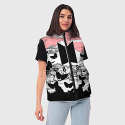 Женский жилет BTS, цвет: 3D-черный — фото 2