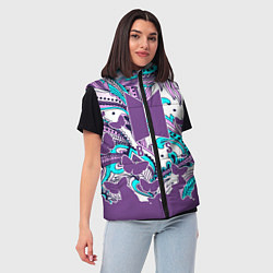 Женский жилет BTS, цвет: 3D-светло-серый — фото 2
