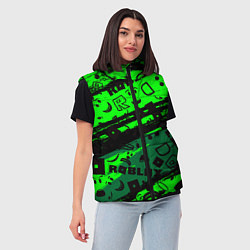 Женский жилет Roblox, цвет: 3D-черный — фото 2