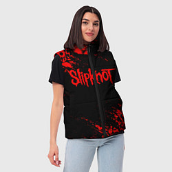 Женский жилет SLIPKNOT, цвет: 3D-светло-серый — фото 2