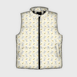 Женский жилет Багз Банни паттерн, цвет: 3D-черный