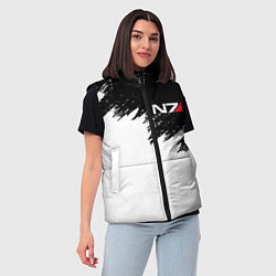 Женский жилет MASS EFFECT N7, цвет: 3D-красный — фото 2