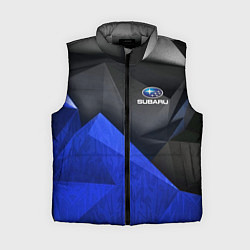 Женский жилет SUBARU, цвет: 3D-светло-серый