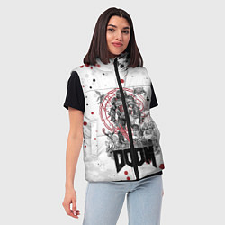 Женский жилет Doom, цвет: 3D-светло-серый — фото 2