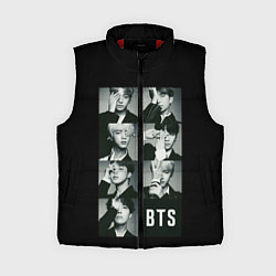 Женский жилет BTS, цвет: 3D-красный