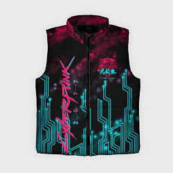 Женский жилет CYBERPUNK, цвет: 3D-черный