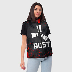 Женский жилет RUST, цвет: 3D-светло-серый — фото 2