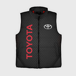 Женский жилет TOYOTA, цвет: 3D-красный