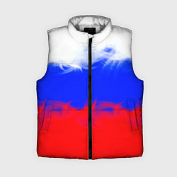 Женский жилет Россия, цвет: 3D-светло-серый