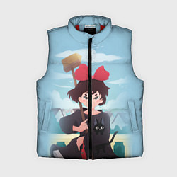 Женский жилет Ведьмина служба доставки, цвет: 3D-красный