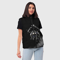 Женский жилет МОТОЦИКЛЫ, цвет: 3D-черный — фото 2